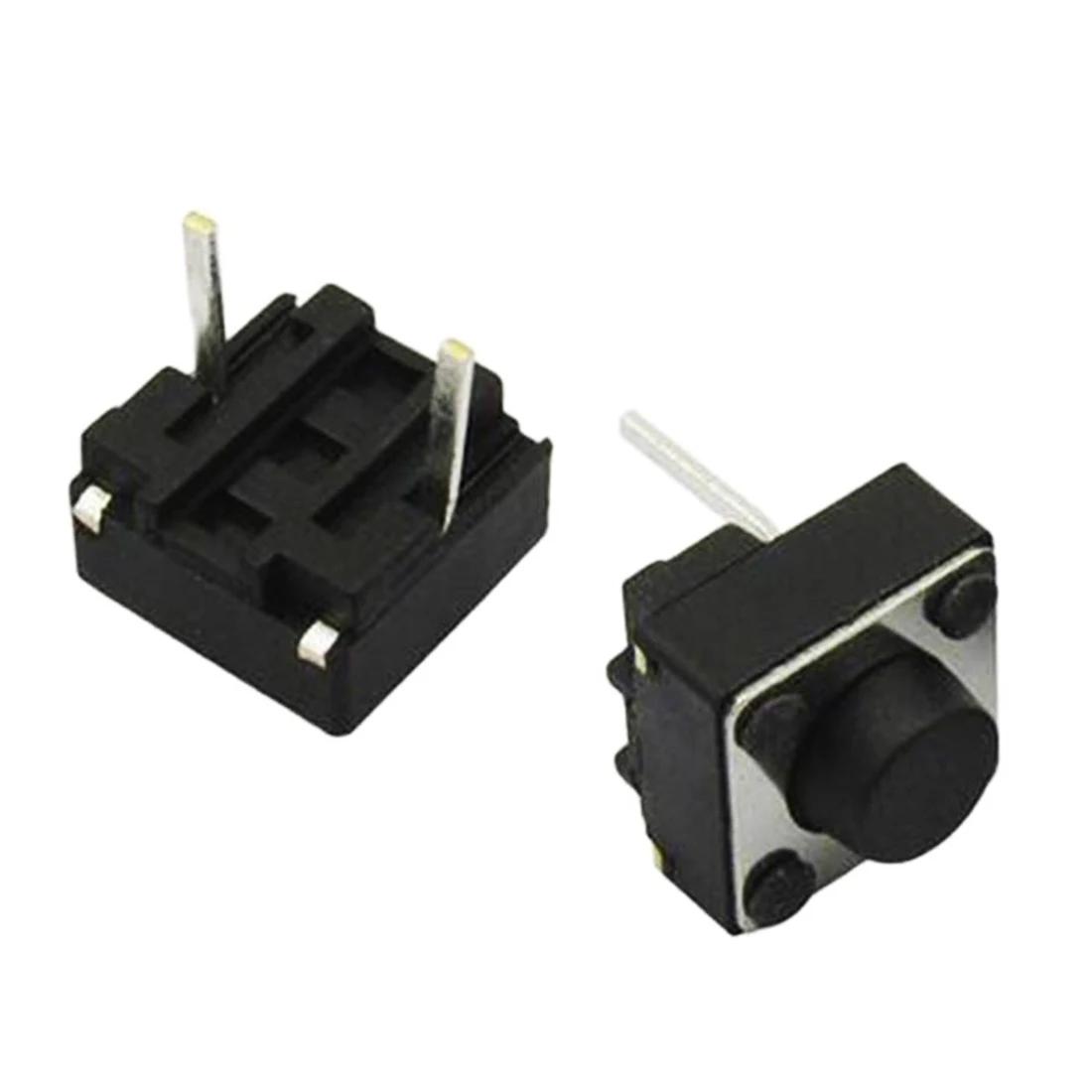 100pcs 6*6*5mm Push Button Micro Switch 2 Pins Switches Mounting Buttons Electric Accerssories Wholesale