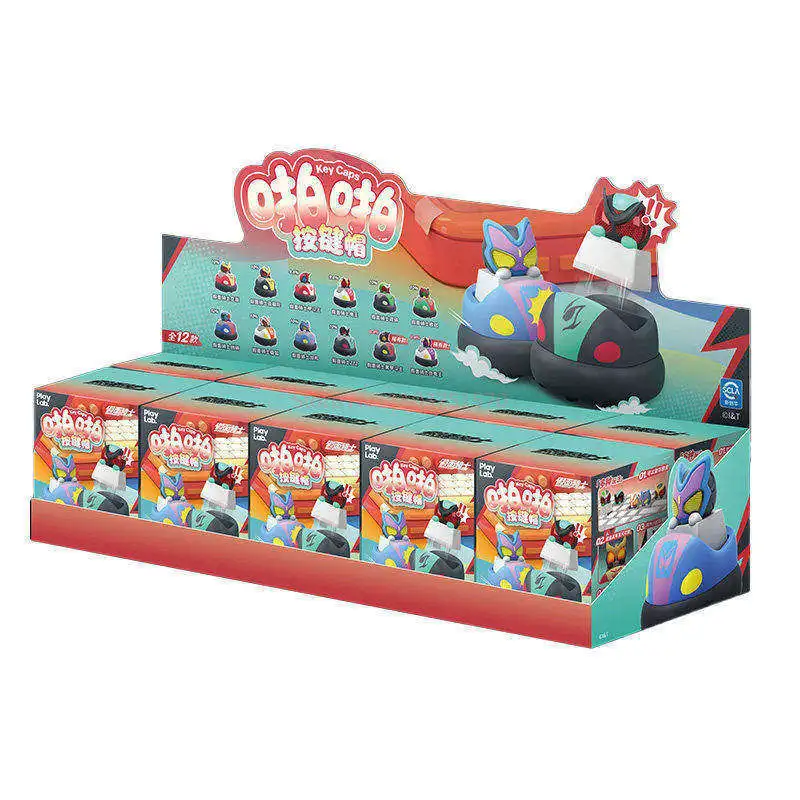 

New Kamen Rider Keycaps Q Version Mechanical Keyboard Ornament Press To Light Anime Keycap Cute Key Caps Toys Custom