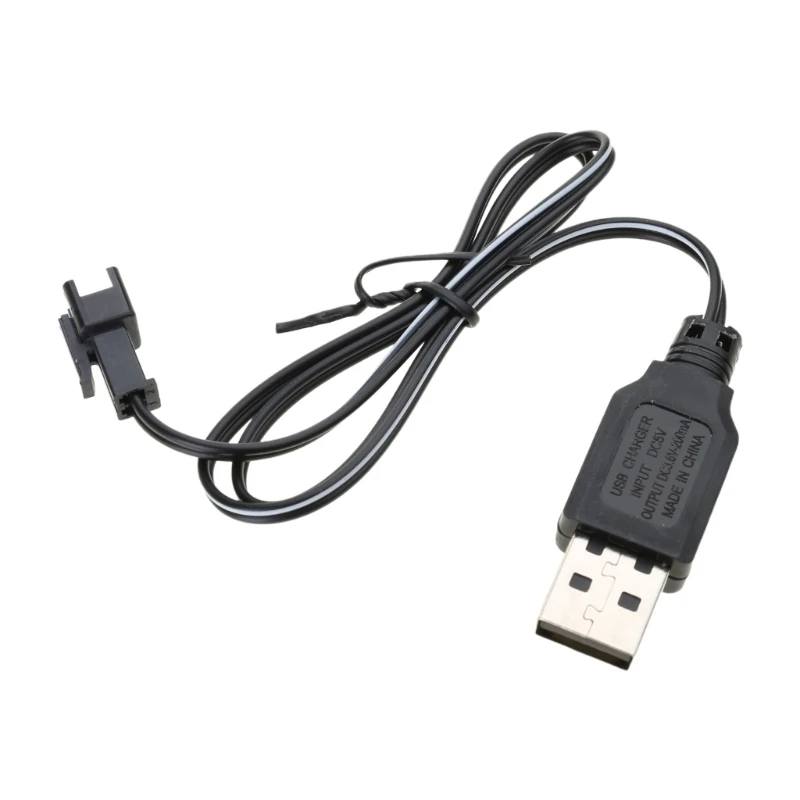 L4MD SM2P/JST/KETPlug for RemoteControl Car 3.6V 4.8V 6V 7.2V Lipo Battery, USB Charging Cable