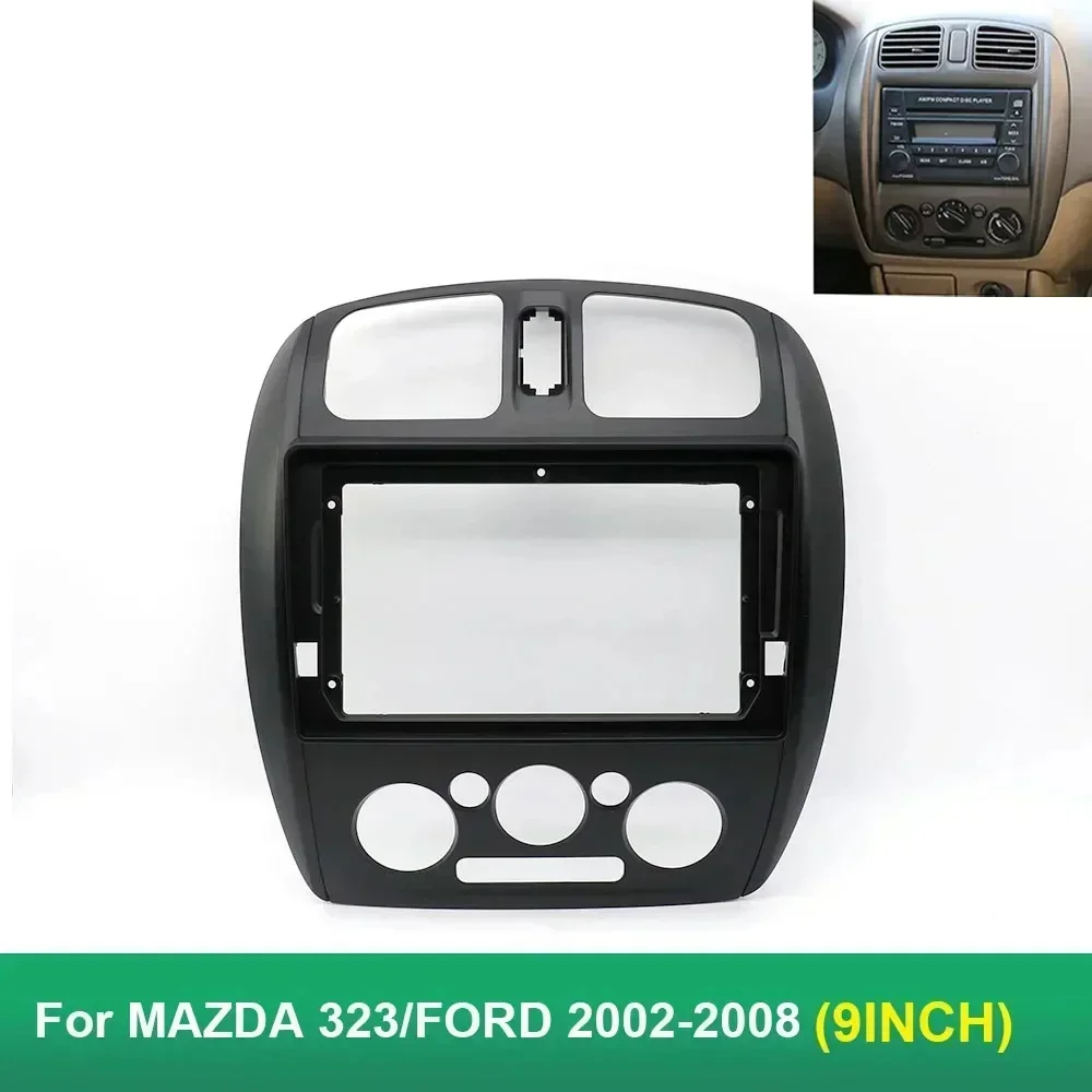 Для 2002-2008 MAZDA 323/ HAIMA FREEMA/ FORD LASER Автомобильный радиоприемник MP5 GPS Android-плеер Стерео 2Din Комплект рамки панели головного устройства