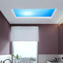 2023 Nieuwe Stijl Blue Sky Smart Plafondlamp Voor Badkamer Woonkamer Keuken Natuurlijke Verlichting Indoor Decor Afstandsbediening En app