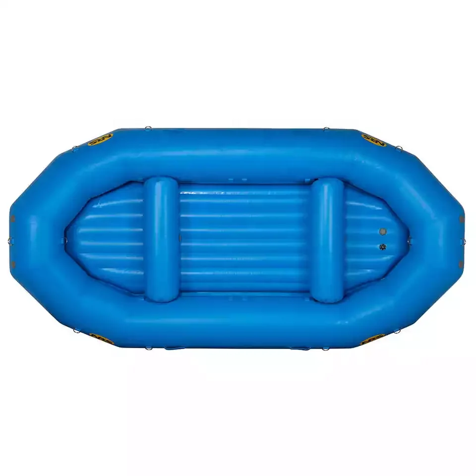 Wholesale Inflatable White Water Raft / Rafting Boat with Inflatable Floor