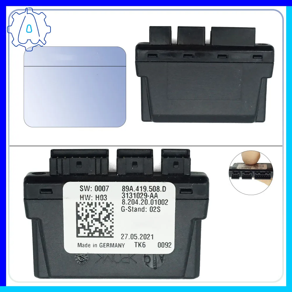 Unidad de Control de reconocimiento táctil del volante para coches Audi, módulo de embutidor del volante 89A 419 508 D 89A419508D