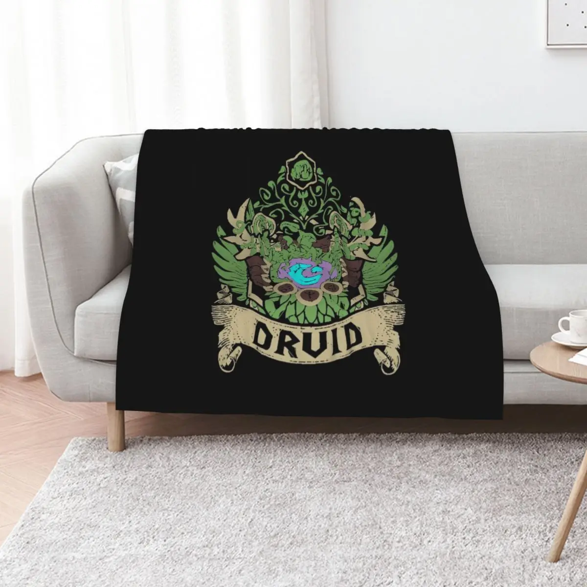 DRUID - ELITE EDITION Throw Blanket Polar Large For Baby Stuffeds Luxury St Flannel Fabric Blankets