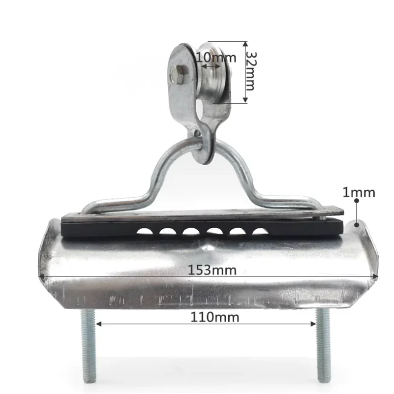 Kran Gantry Kran Flachkabel Aufhängung Riemenscheibe Abschleppen