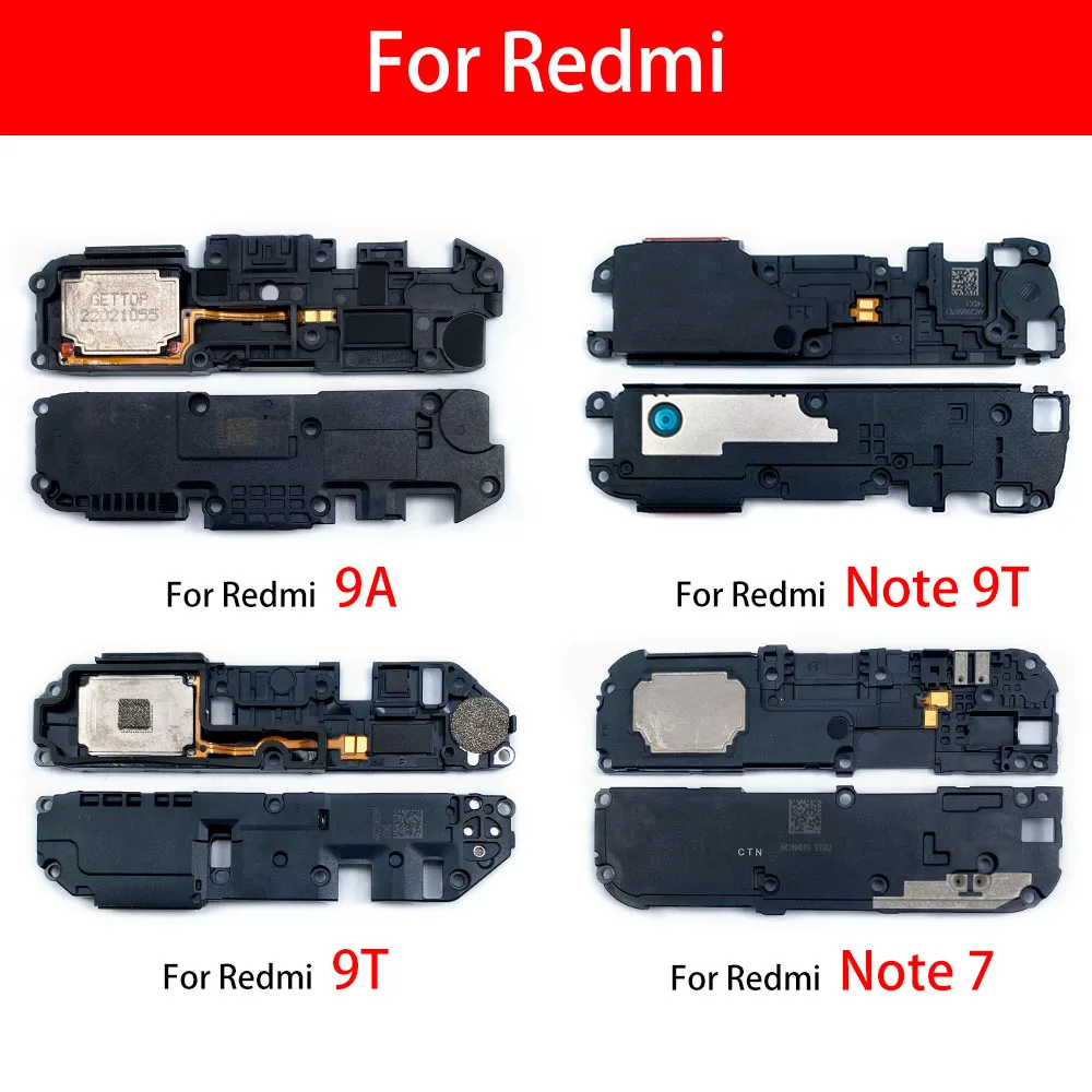 New Loudspeaker For Xiaomi Redmi 10A 10C 10 9T 9A 9C Note 7 8 8T 9 Pro Max 9S LouderSpeaker Replacement Buzzer Ringer Flex Cable