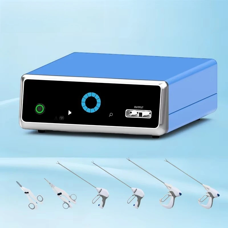 Ligasure Compatible Bipolar Vessel Sealing Forceps with Large Jaw Gun Style Design for Laparoscopic Surgery LF4418