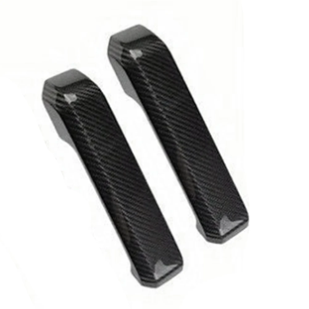 غطاء مقبض الباب الداخلي لسيارة Ford F150 2015-2020، الملحقات الداخلية، أسود -T45C #4