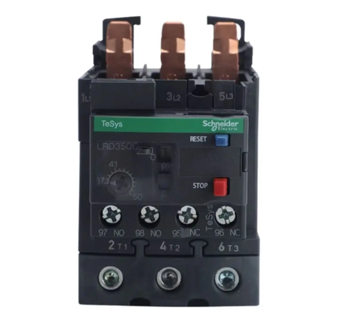 

LRD350C LRD350 TeSys Deca, тепловое реле перегрузки, 37–50 А, класс 10А, EVERLINK