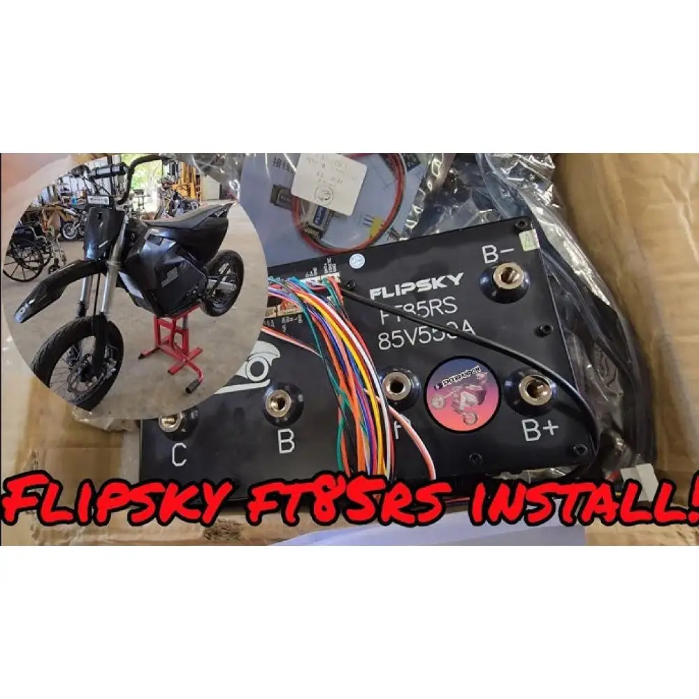 

Flipsky FT85RS 85V 550A с алюминиевым корпусом, поддержкой ШИМ-контроля с регулируемой частотой и тормозным сигналом NON-VESC для скутера