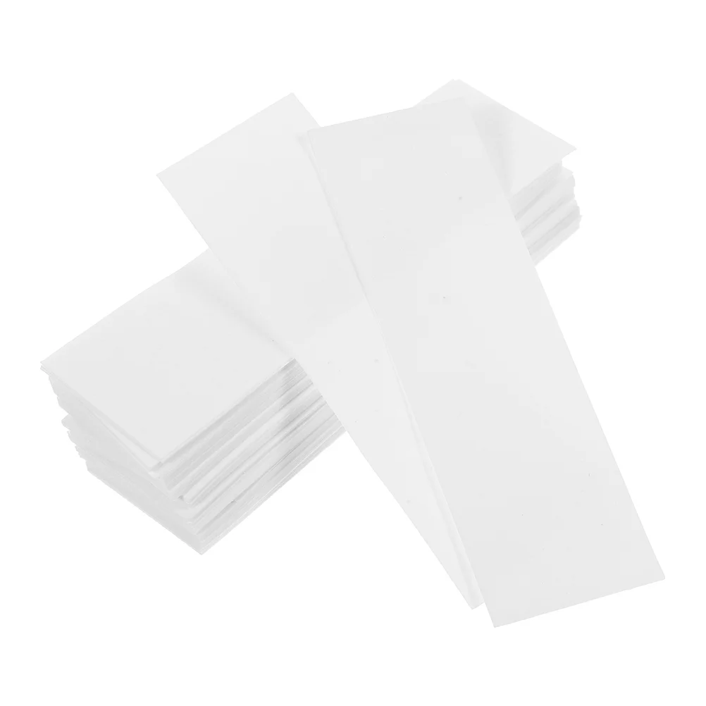 200 Pcs Absorbent Paper Rectangular Chromatography Strips Test Science Experiment