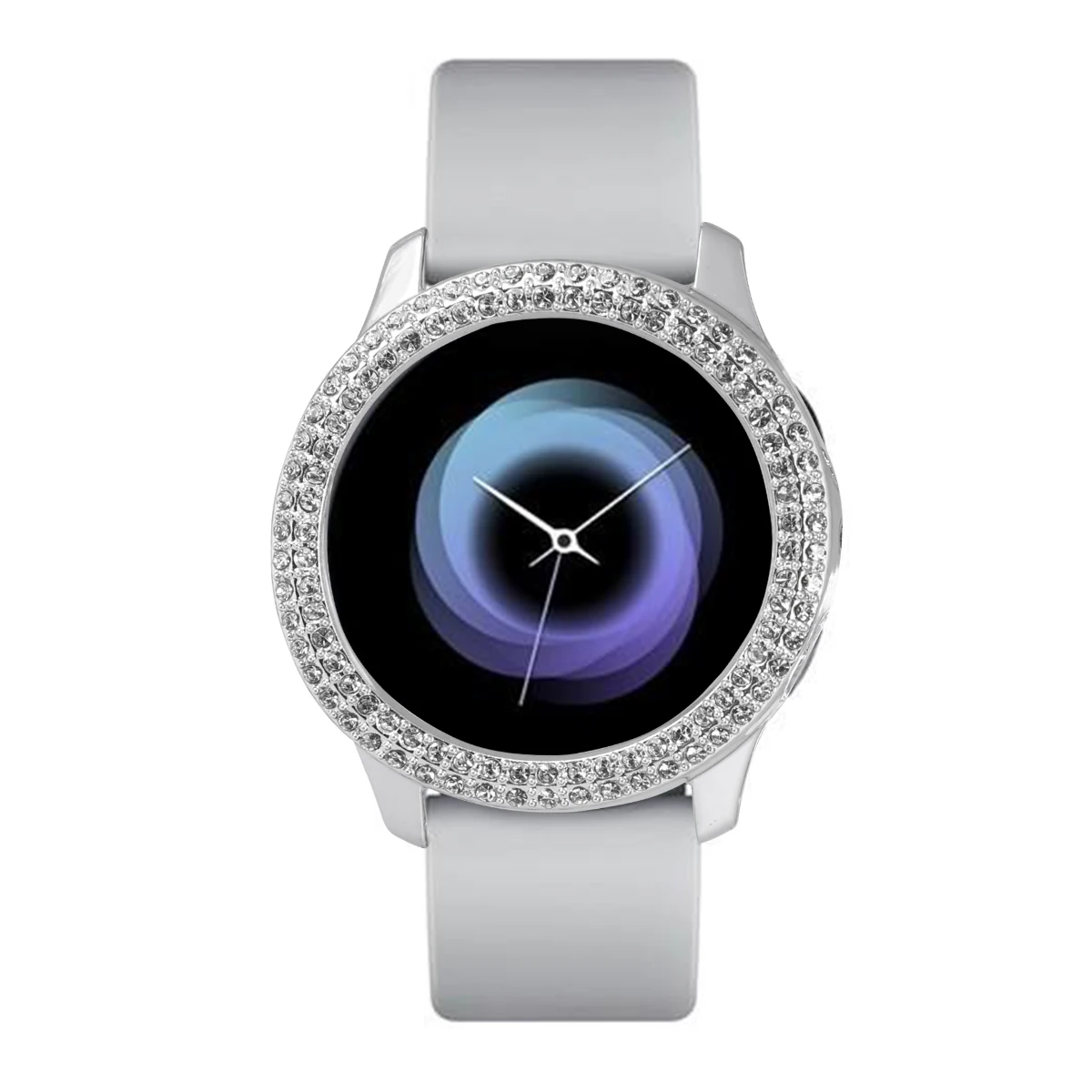 

Stylish Protective Case Scratch Resistant Lightweight Easy Install For Active 2 44Mm Silver Watch Shell Frame