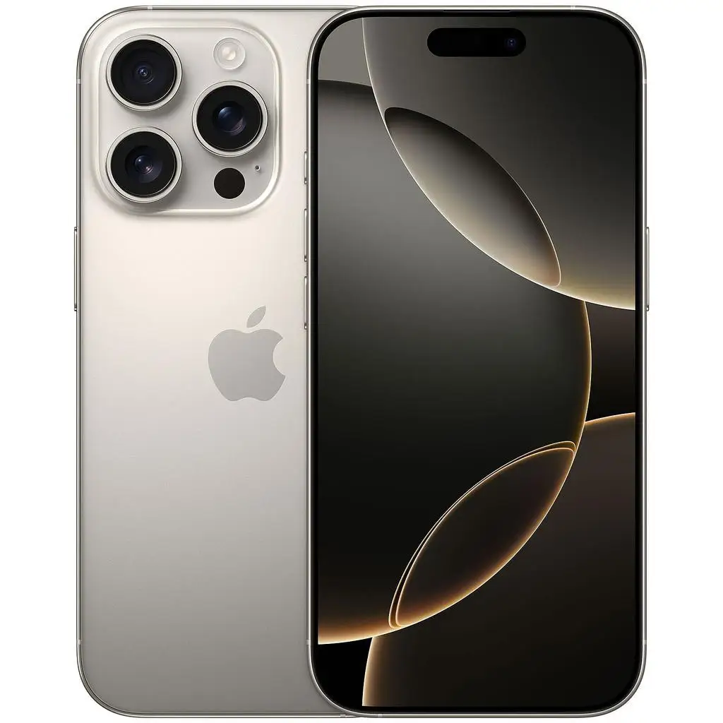 Apple iPhone 16 Pro A3083 GSM‑Unlocked Smartphone,256GB White Titanium Good Condition Refurbished Cell Phone,With Free Charging Cable Genuine Original Apple iPhone view 5