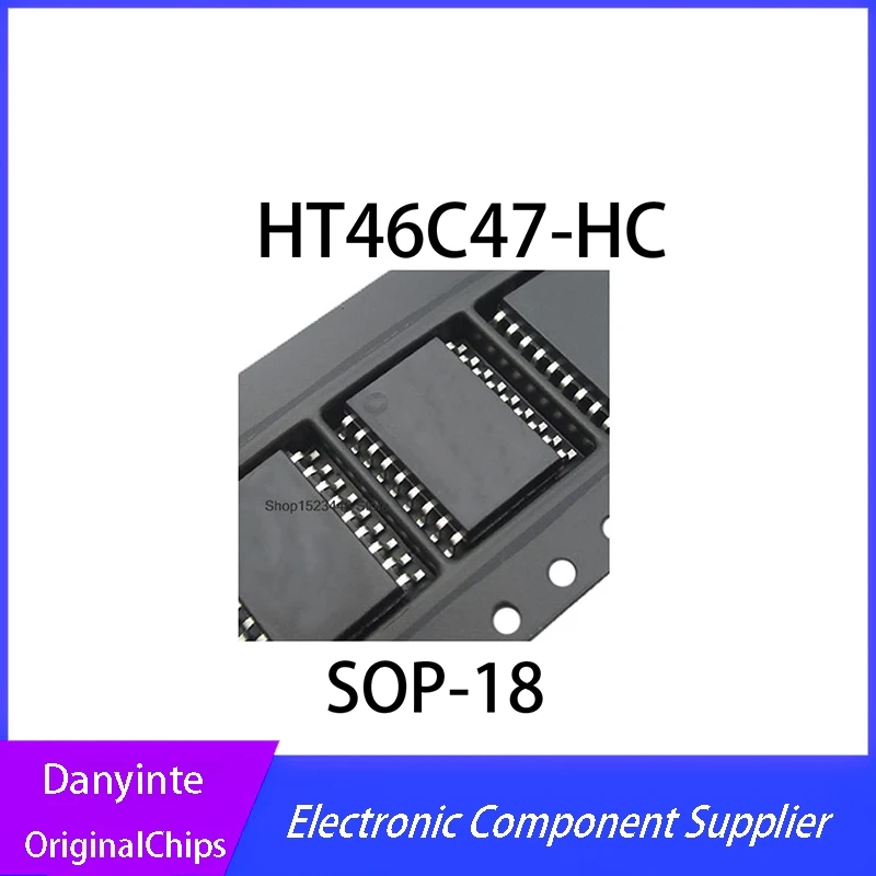 New 1Pcs/LOT  HT46C47-HC HT46C47 46C47  SOP-18