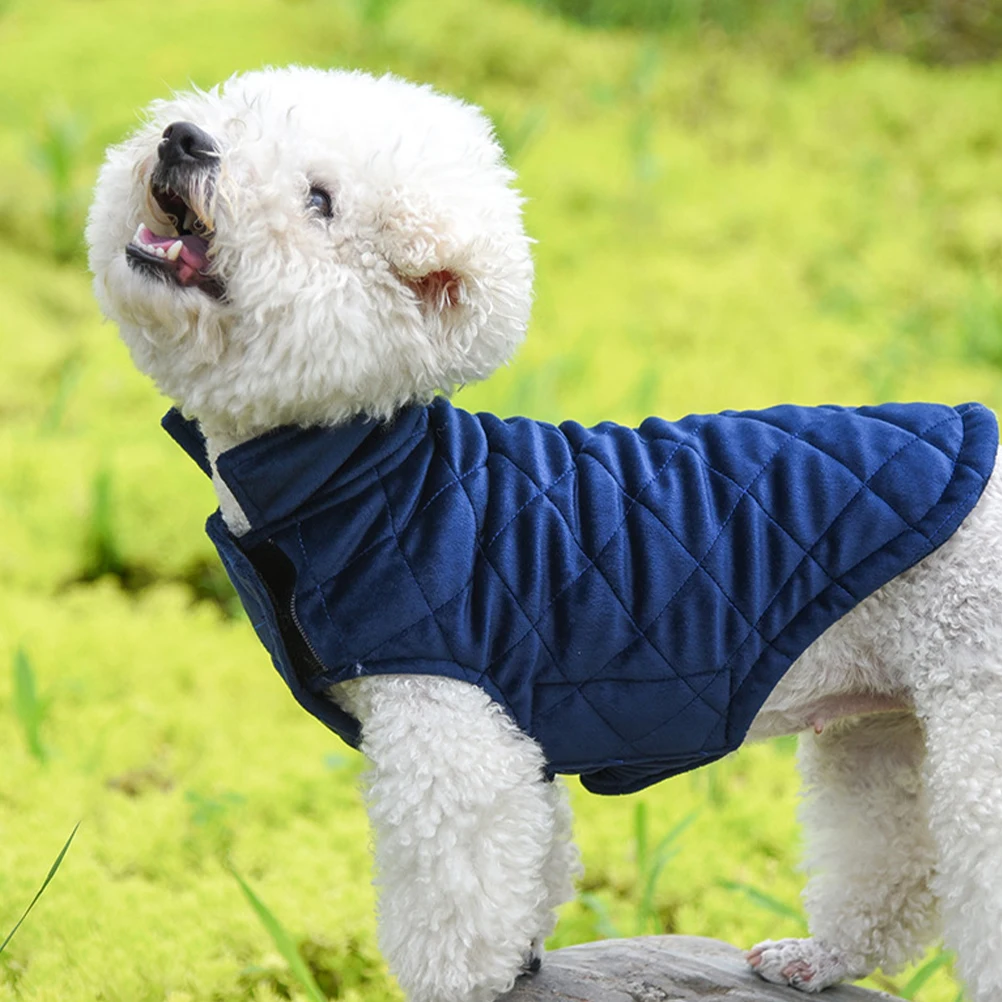 

2Pcs Adorable Pet Vest Winter Dog Costume Warm Dog Clothes Stylish Comfortable Pet Apparel Everyday Wear Cat Lovely Vest