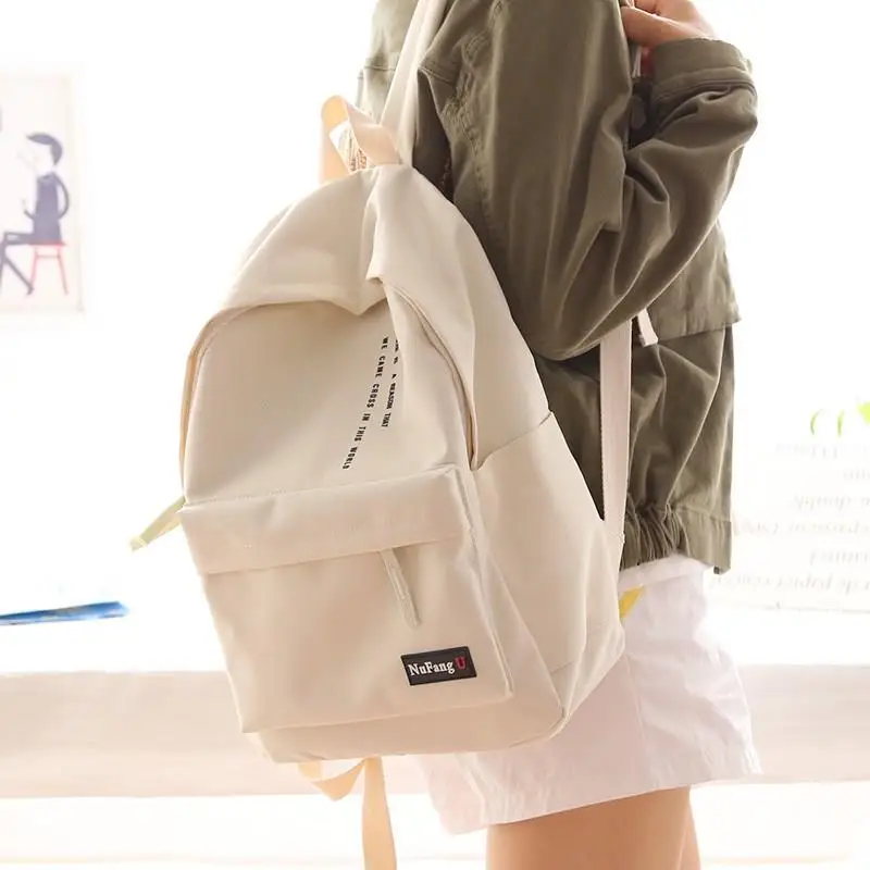sac-a-dos-tendance-de-style-coreen-grande-capacite-pour-femme-sacoche-d'ordinateur-de-voyage-style-navetteur-double-bretelle-fermeture-eclair-en-nylon