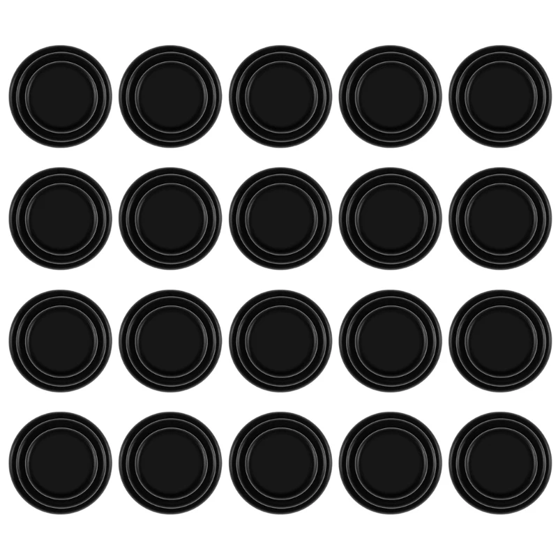 10/20Pcs Universal Car Door Shock Absorbing Gasket For Car Trunk Sound Insulation Pad Shockproof Thickening Cushion Stickers