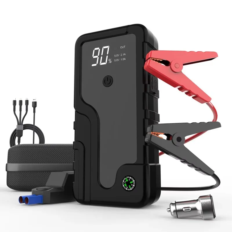 Multi-function Jump Starter High Power Portable Battery Charger Car Jump Starter 8000mah 12v Power Bank