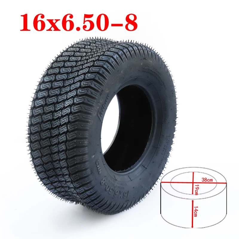 Mower 16 * 6.50-8 Tire Lawn Truck Beach Truck 16x6.5-8 Inch Vacuum Wear-Resistant Baler Tire