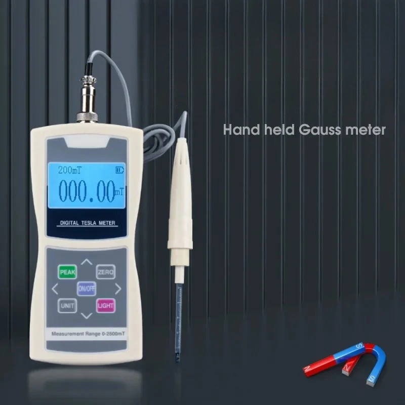 

ZMST Tesla meter gauss meter magnetic field force flux test detector