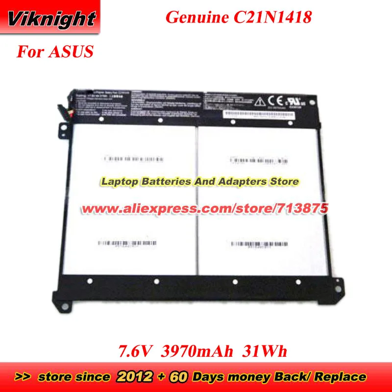 

Genuine C21N1418 Battery C21N1421 for ASUS Chi T300CHI T300-Chi T300CHI-FH003H T300CHI-FL040P T300CHI-RHM5T04 T300CHI-FL186T