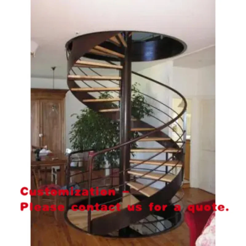 custom.Floating Stair Kits Wooden Staircase Design Indoor Aluminum Railing Stair Steps Modern Stairs Living Room