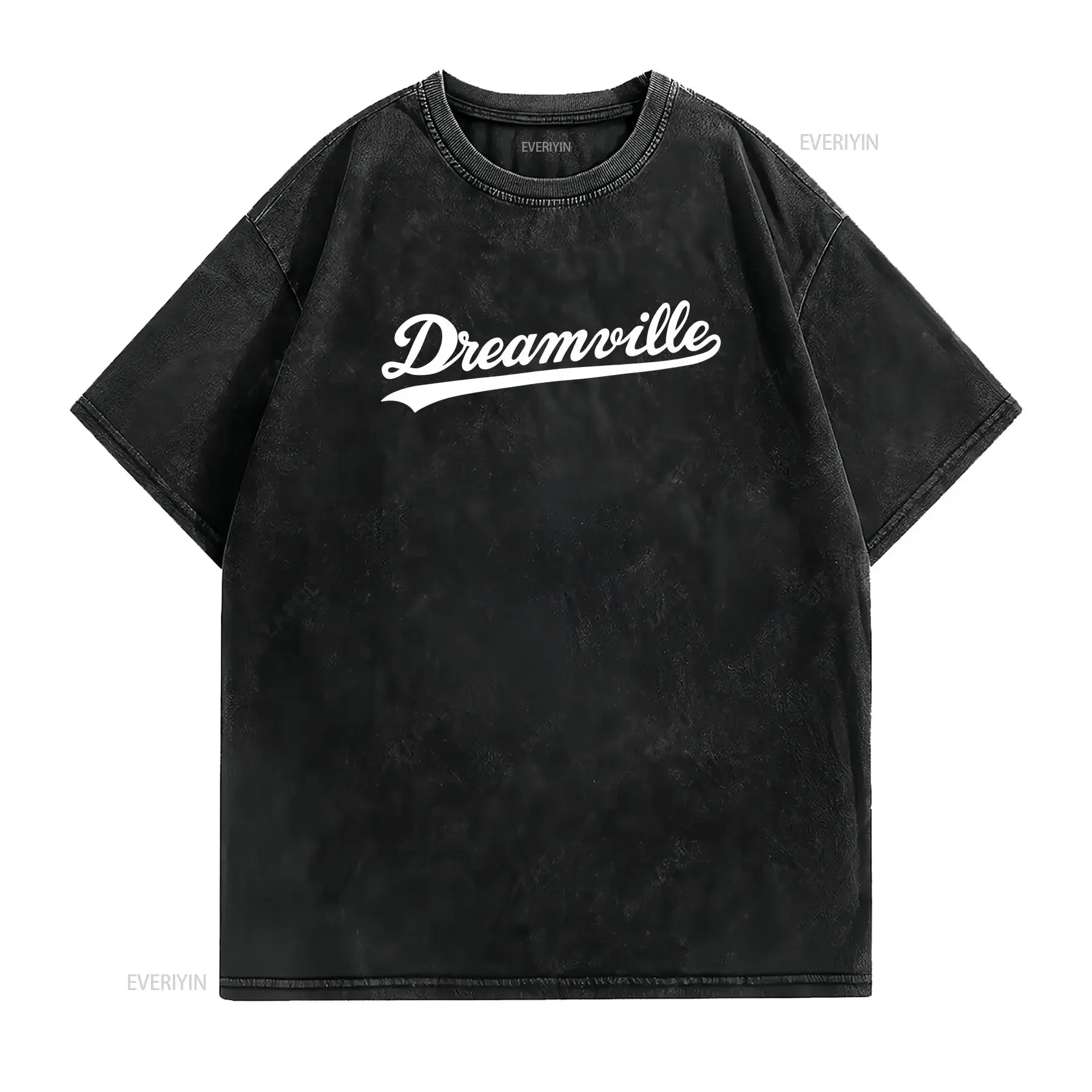 J Cole Dreamville T Shirt Hip Hop Merch Ultra Cotton vintage Washed Unisex designer clothes Breathable homme Versatile Casual