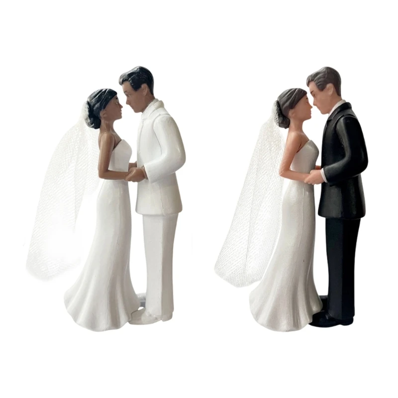 Kunststoff-Kuchendekoration, Hochzeitstortenaufsätze für formelle Anlässe, Partys, 3 x – Detail 1
