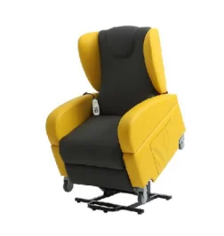 Leather Cover Recliner Massage Chair Living Room Furniture with Heated Function