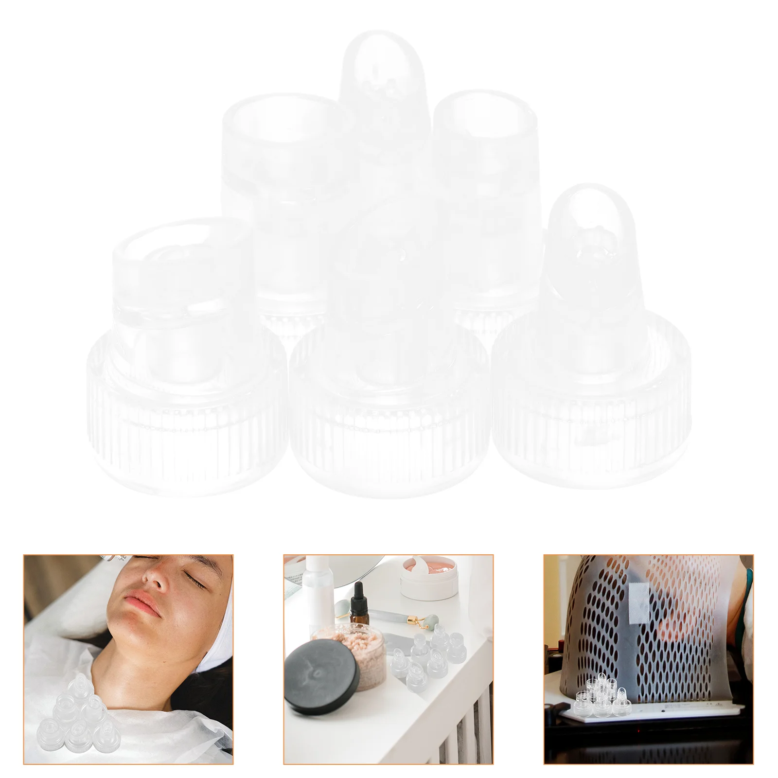 

6 pcs Water Oxygen Facial Machine Tips Replacement Tips Head Facial Machine Accessories hydro facial machine tips