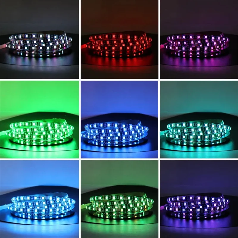 

Strip Light RGB 5050 SMD USB LED Strip Set DC5V Waterproof LED Lamp Tape Flexible Ribbon Lamp TV Backlight Light With Controller