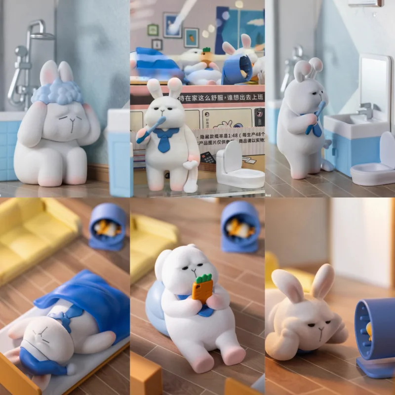 Original Neu The Monday Bruce Mbr-07 Stay At Home Series Ornament Anime-Figuren Garage Collection Desktop-Dekoration Modell Geschenk