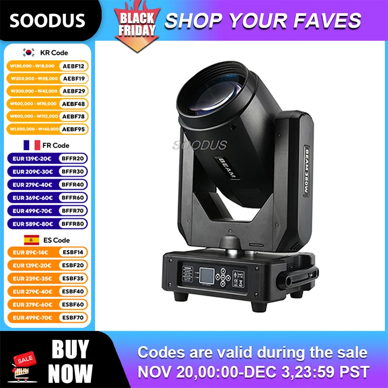 

380 Вт Профессиональное освещение сцены DJ, стробоскоп, светодиодная движущаяся головка для проектора, освещение для диско-бара, вечеринки, шоу Dj