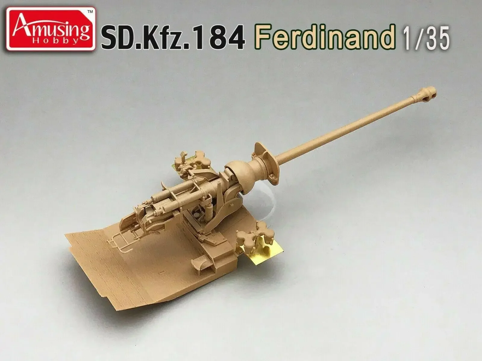 

Масштаб 1/35 35A030 Sd.Kfz.184 Фердинанда (полный интерьер) и 16 т Strabokran от забавной модели для хобби