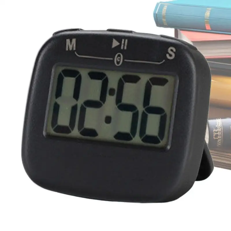 Cooking Timers For Kitchen With Alarm Digital LCD Food Timer Meal Preparation Cooking Alarm Clock Magnetic Time Management Tool