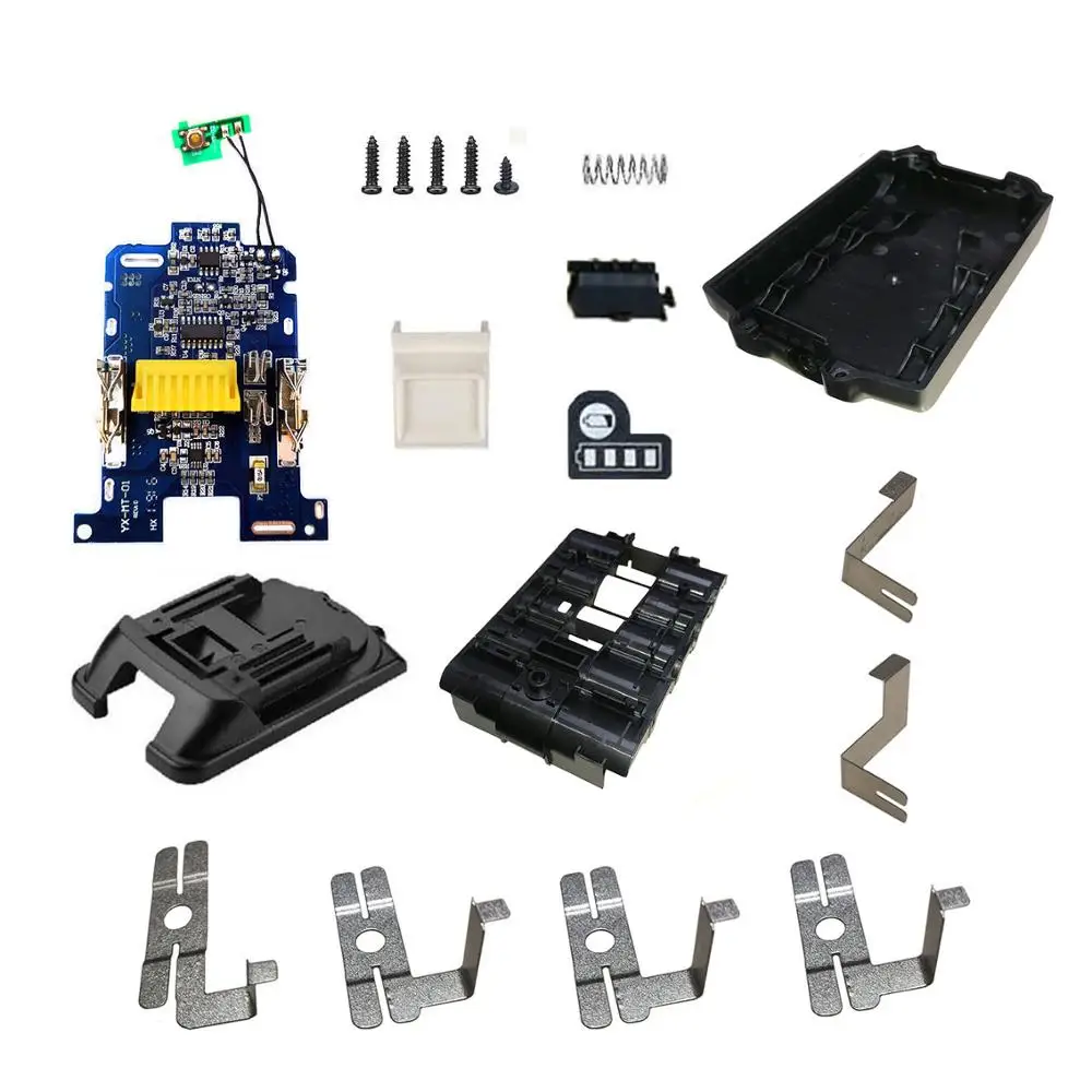 BL1815 Lithium Battery Case Charging Protection Circuit Board PCB LED Indicator Label Boxs For Makita 18V 1.5Ah 3.0Ah Stickers