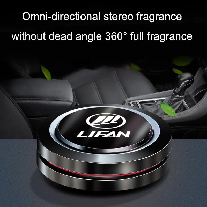 Car Aromatherapy Solid Balm In Flying Saucer Car Scented Piece Ornaments and Decorations For lifan solano 650 Emblem 320 520