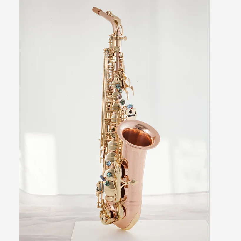 Alto Saxophone for Wind Instrument, E-Flat, Phosphor Copper Material, Performance Style, Complete Accessories