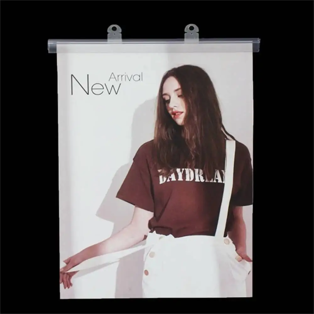 50 قطعة 60 سنتيمتر ورقة المشارك المفاجئة الإطار السكك الحديدية راية تسجيل كليب أنبوب المشارك شماعات هوك قطاع المشارك صورة اللوحة عرض المفاجئة قضيب #3