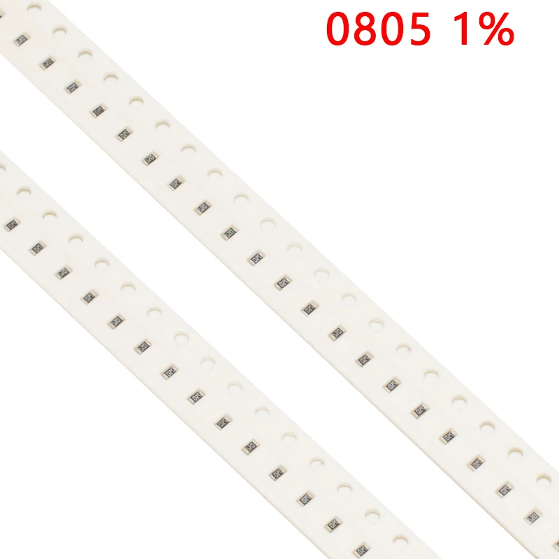 100 sztuk 0805 1% rezystor SMD 2.2 2.4 2.7 3 22 24 27 30 220 240 270 300 2.2K 2.4K 2.7K 3K 22K 24K 27K 30K 220K 240K 270K 300K Ohm