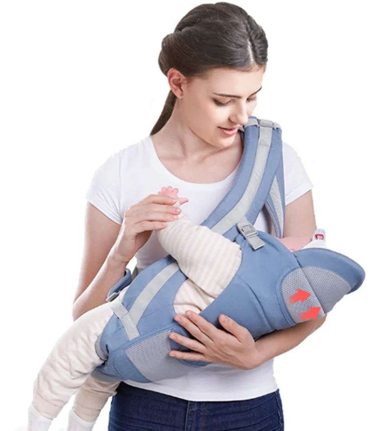 Baby Carrier Waist Stool With Storage Bag Kangaroo Shoulder Swaddle Sling Infant Kid Wrap Ergonomic Backpack Hipseat