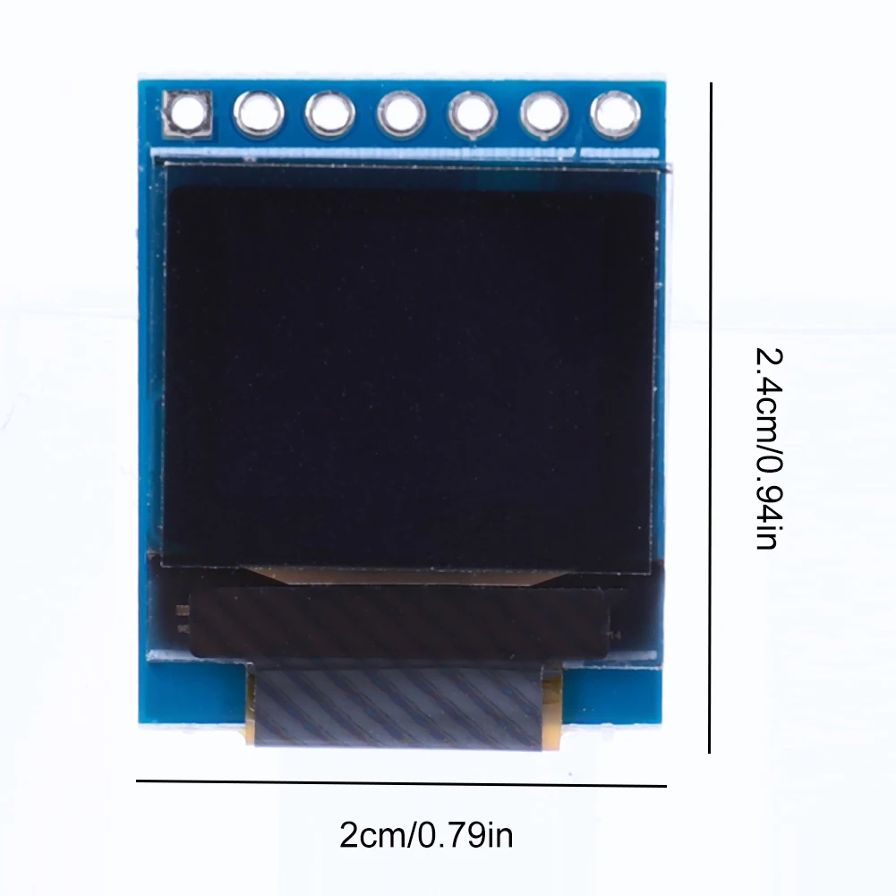 DIYキット用OLEDLCDディスプレイモジュール、spiインターフェース、スクリーンボード、i2C、0.66インチ