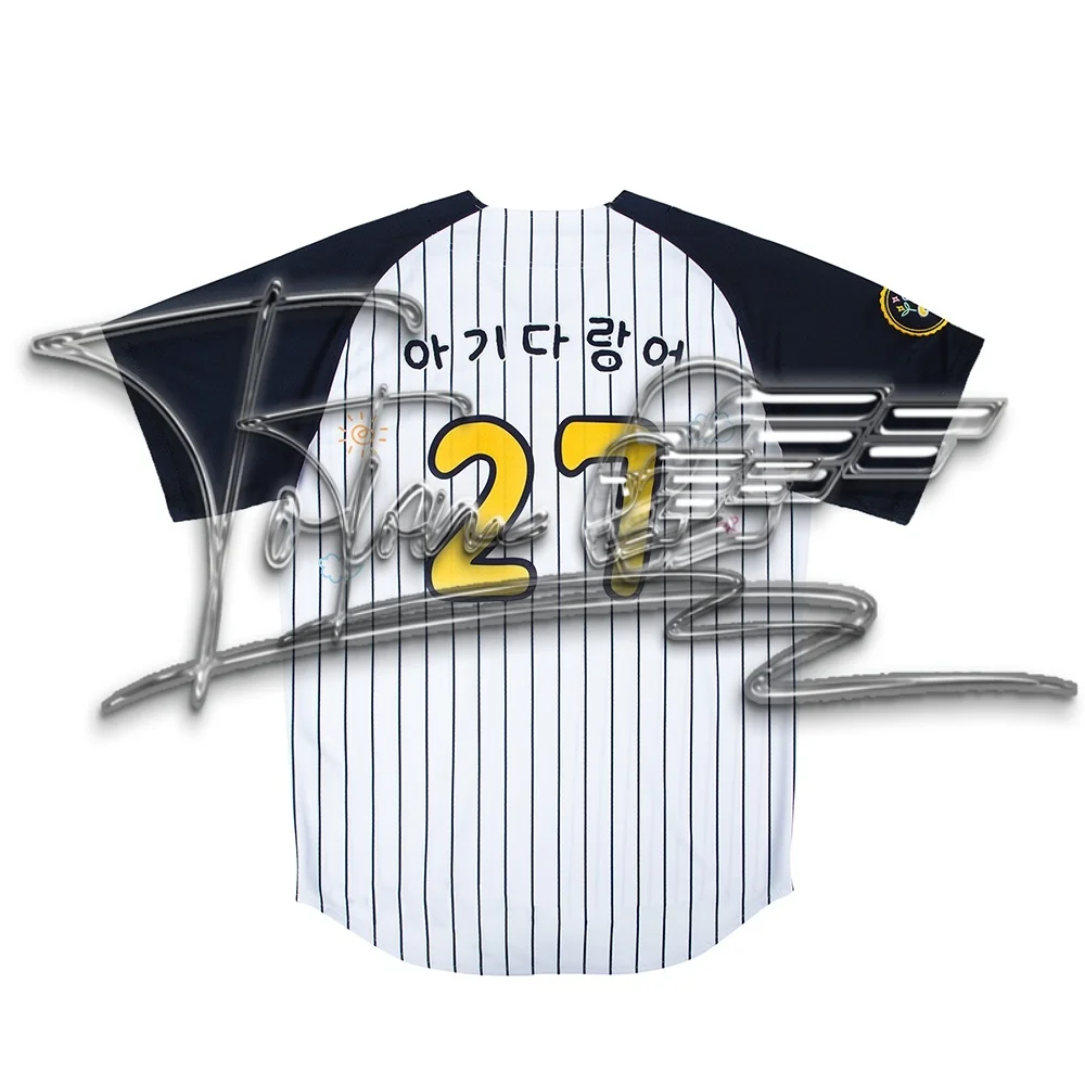 قميص رياضي على الطراز الكوري 25-26، رقبة دائرية، عصري بأكمام قصيرة، على طراز البيسبول للأزواج، عصري وغير رسمي يسمح بمرور الهواء