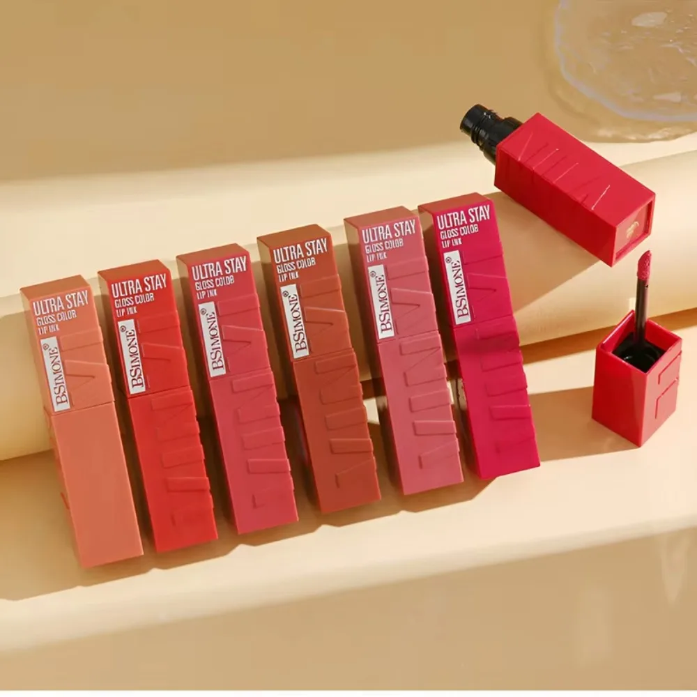 New Non-Sticky Water Gloss Lip Glaze Colorful Light Thin Lip Gloss Super Lustrous Moisturizing Lip Gloss