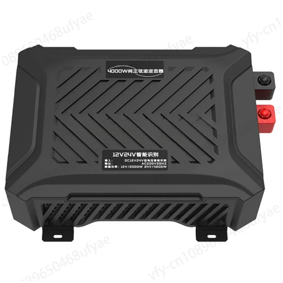 Truck High-Power Inverter Dual Voltage Automatic Identification 12v24v Pure Sine Wave 4000W