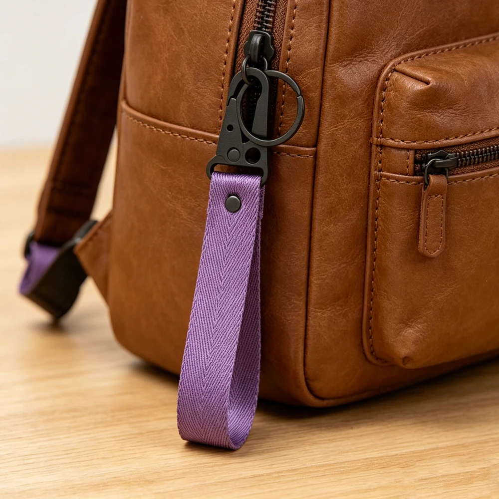 Gurtband-Schlüsselband mit individuellem Logo, Handgelenkschlaufe, Adler-Schnabel-Band, Rucksackketten, Motorrad-Handschlaufe, personalisierter Schlüsselanhänger, Geschenk – Detail 4