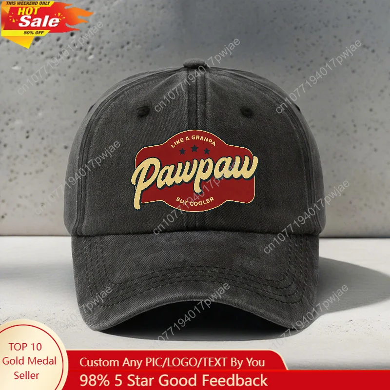 

An adjustable baseball cap featuring a retro grandpa pattern, suitable for unisex outdoor sports and leisure.