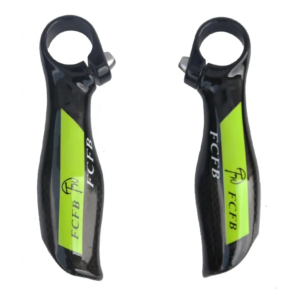 Carbon handlebar ends mtb handlebar ends Mountain bike Small Auxiliary Handlebar MTB bicycle bar end Parts red blue green