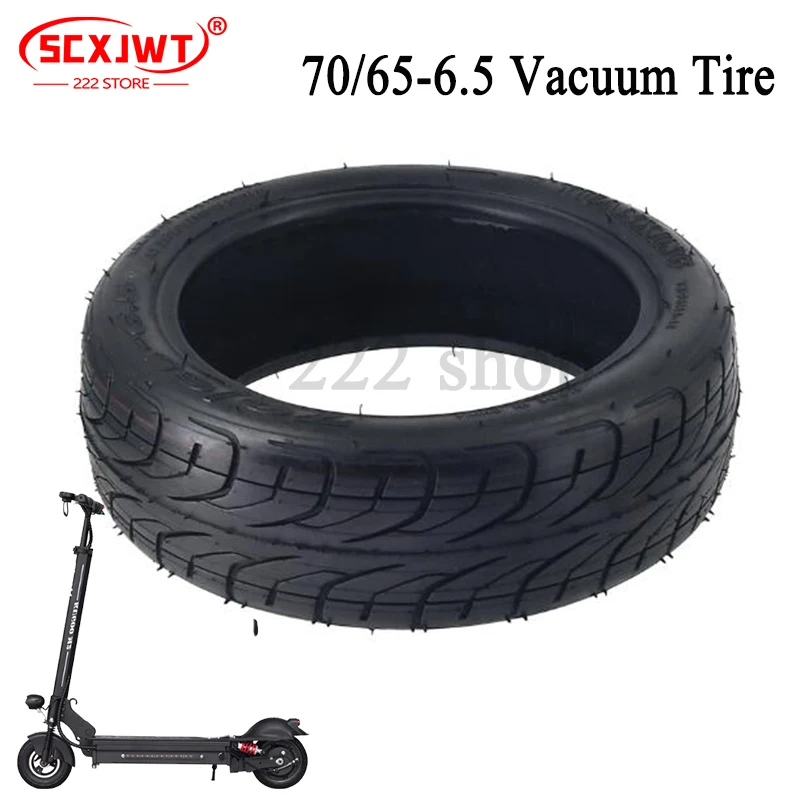 70/65-6.5 Tubeless Tire 255 X 70 Shockproof Rubber Scooter Tire 70 65 6.5 Tubeless for Millet 9 Balancing Scooter & Pro