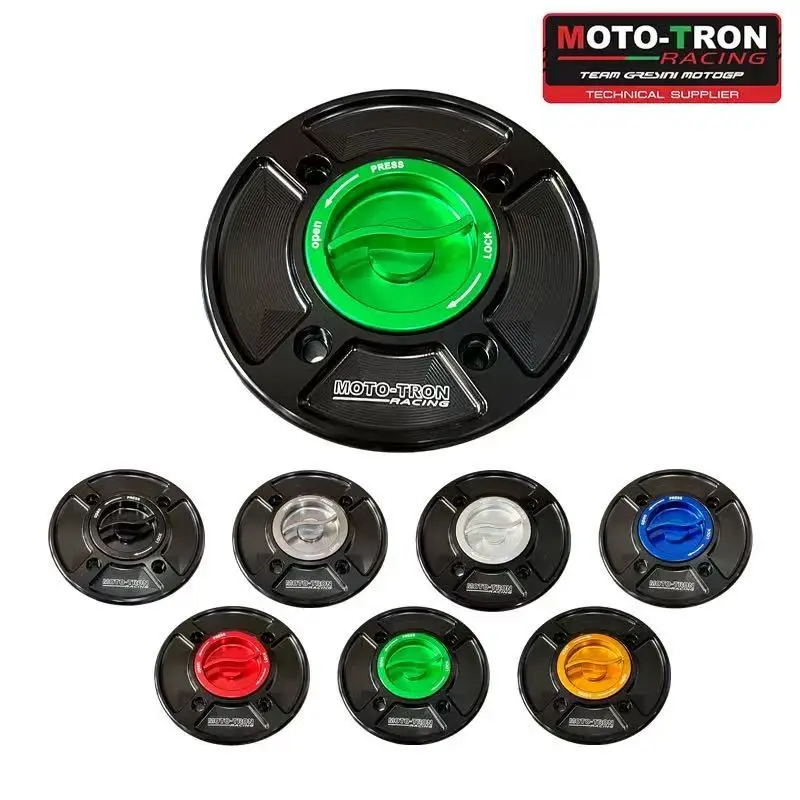 For KAWASAKI ZX6R 636 ZX10R Z1000 H2 H2R modification Motorcycle Fuel Tank Cap Keyless Gas Airbox Cover